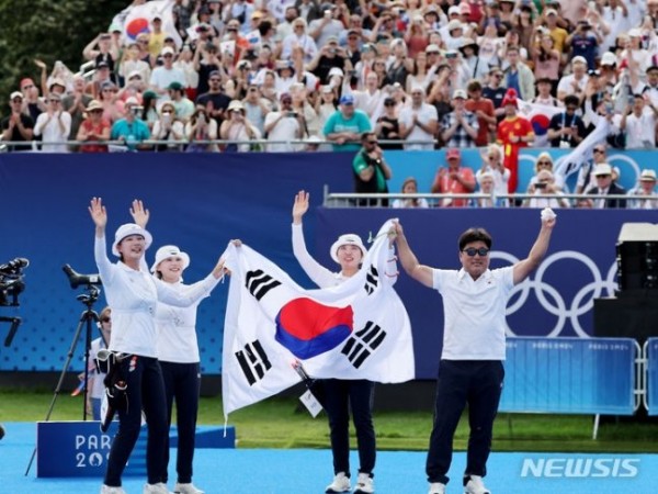 NISI20240729_0020435788_web_20240729022244_20240730120515438.jpg [오피셜] 대한민국, 파리 올림픽 금메달 8개 모두 무기로 획득